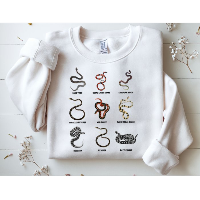 9 Snakes Snake Lover Snake Snake Sweatshirt
