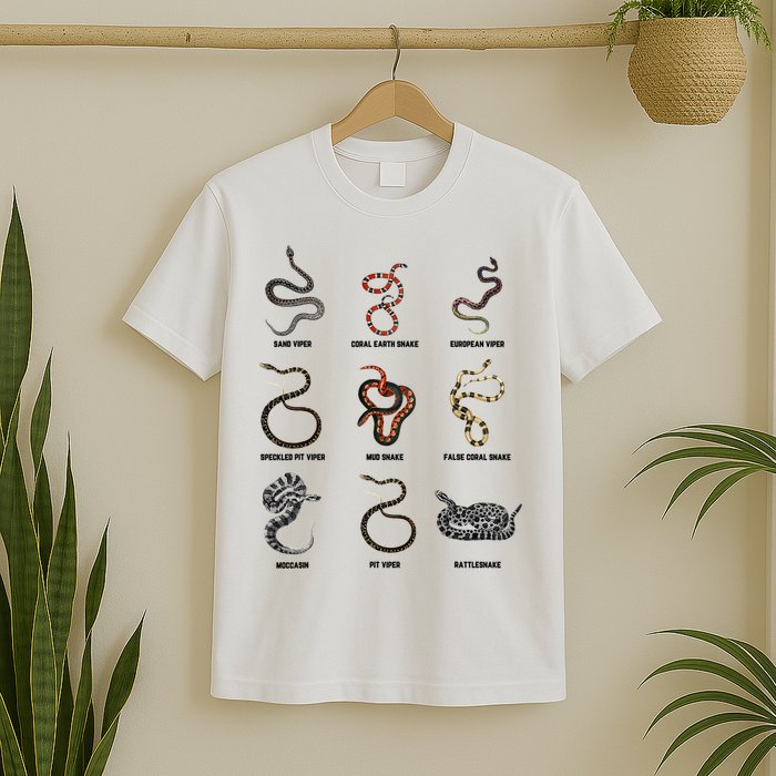 9 Snakes Snake Lover Snake Snake T-Shirt