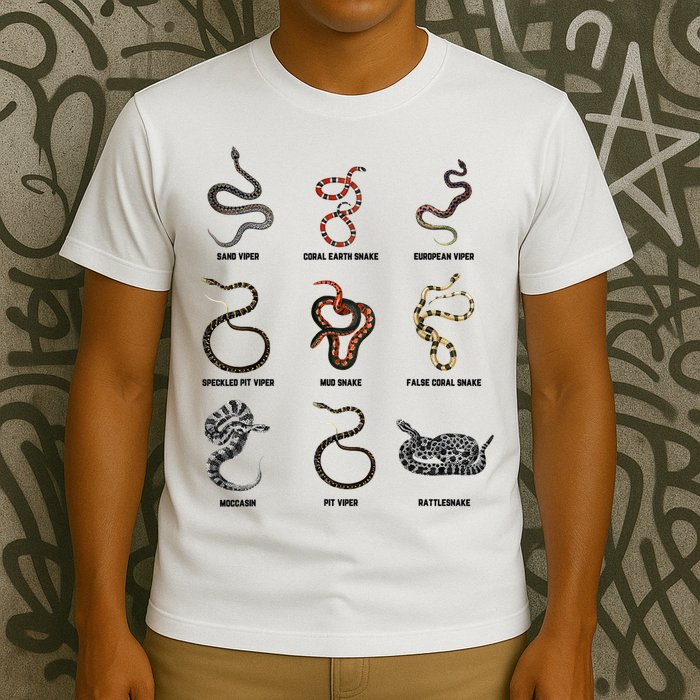 9 Snakes Snake Lover Snake Snake T-Shirt