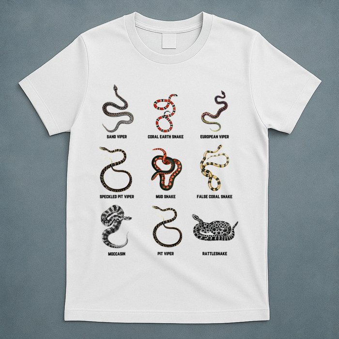 9 Snakes Snake Lover Snake Snake T-Shirt