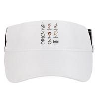 9 Snakes Snake Lover Snake Snake Adult Drive Performance Visor