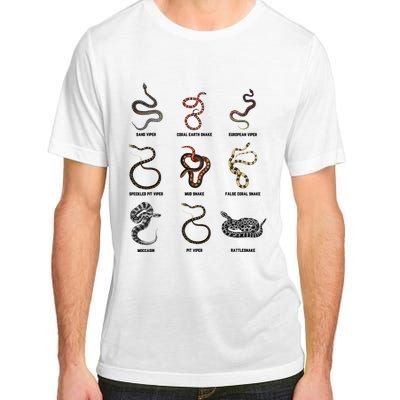 9 Snakes Snake Lover Snake Snake Adult ChromaSoft Performance T-Shirt