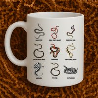 9 Snakes Snake Lover Snake Snake Mug