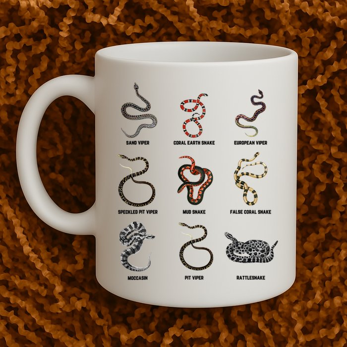 9 Snakes Snake Lover Snake Snake Mug