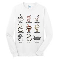 9 Snakes Snake Lover Snake Snake Tall Long Sleeve T-Shirt