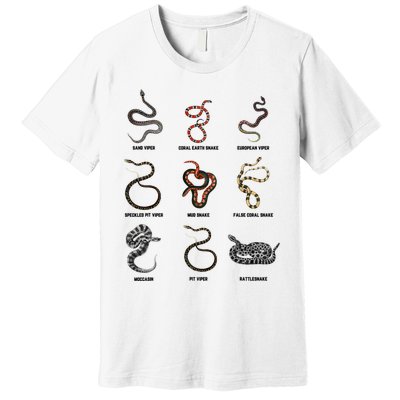 9 Snakes Snake Lover Snake Snake Premium T-Shirt