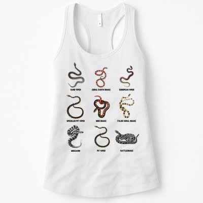 9 Snakes Snake Lover Snake Snake Womens Tank Top