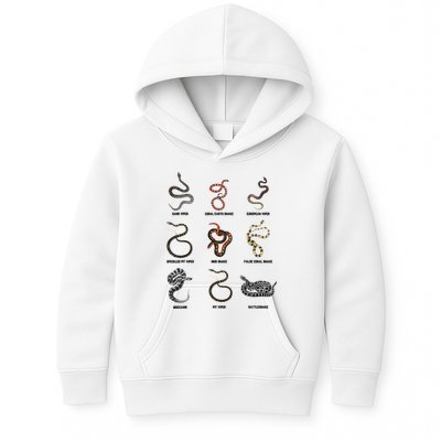 9 Snakes Snake Lover Snake Snake Kids Hoodie