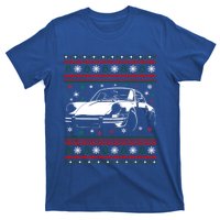 911 Silhouette Ugly Christmas Car Lover Funny Gift T-Shirt