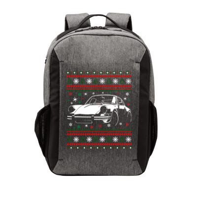 911 Silhouette Ugly Christmas Car Lover Funny Gift Vector Backpack