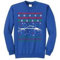 911 Silhouette Ugly Christmas Car Lover Funny Gift Cute Gift Sweatshirt