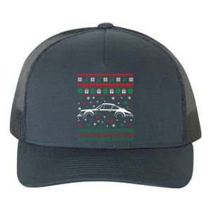 911 Silhouette Ugly Christmas Car Lover Funny Gift Cute Gift Yupoong Adult 5-Panel Trucker Hat