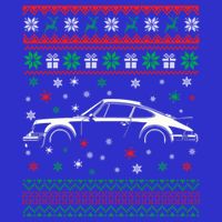 911 Silhouette Ugly Christmas Car Lover Gifts Swea 16 in Basic Backpack
