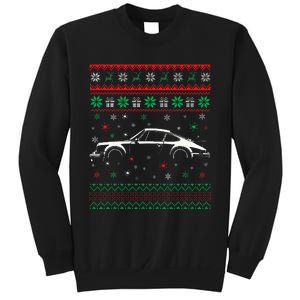 911 Silhouette Ugly Christmas Sweater Car Lover Gifts Sweatshirt