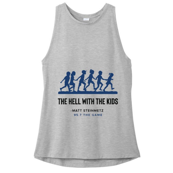 957 The Game Hell With The Ladies PosiCharge Tri-Blend Wicking Tank