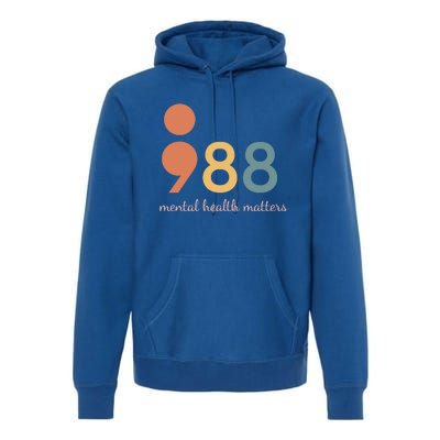 988 Tal Health Matters Christmas Mother Day Costume Gift Premium Hoodie