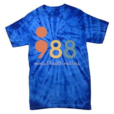 988 Tal Health Matters Christmas Mother Day Costume Gift Tie-Dye T-Shirt