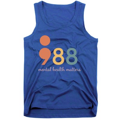 988 Tal Health Matters Christmas Mother Day Costume Gift Tank Top