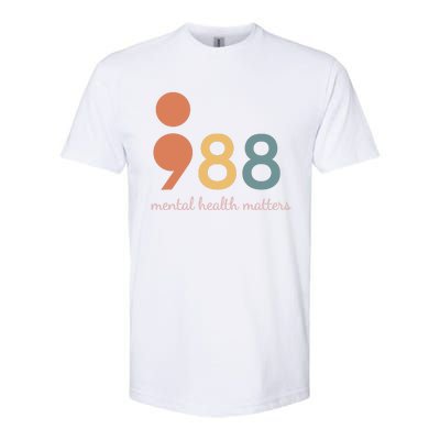 988 Tal Health Matters Christmas Mother Day Costume Gift Softstyle CVC T-Shirt