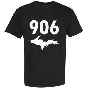 906 Upper Peninsula Yooper Upper Michigan Garment-Dyed Heavyweight T-Shirt