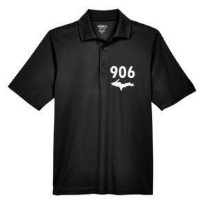 906 Upper Peninsula Yooper Upper Michigan Men's Origin Performance Pique Polo