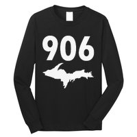 906 Upper Peninsula Yooper Upper Michigan Long Sleeve Shirt