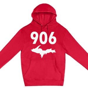 906 Upper Peninsula Yooper Upper Michigan Premium Pullover Hoodie