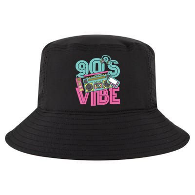 90s Vibe 1990 Music Costume Party Retro Cool Comfort Performance Bucket Hat