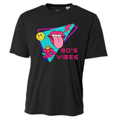 90's Vibes 1990s Fashion 90s Theme Outfit Nineties Party Cooling Performance Crew T-Shirt