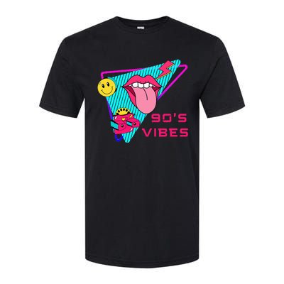 90's Vibes 1990s Fashion 90s Theme Outfit Nineties Party Softstyle CVC T-Shirt