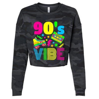 90s Vibe 1990s Fashion 90s Theme Outfit Nineties Theme Party Cropped Pullover Crew