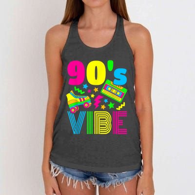 90s Vibe 1990s Fashion 90s Theme Outfit Nineties Theme Party Women's Knotted Racerback Tank