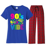 90s Vibe 1990s Fashion 90s Theme Outfit Nineties Theme Party Women's Flannel Pajama Set