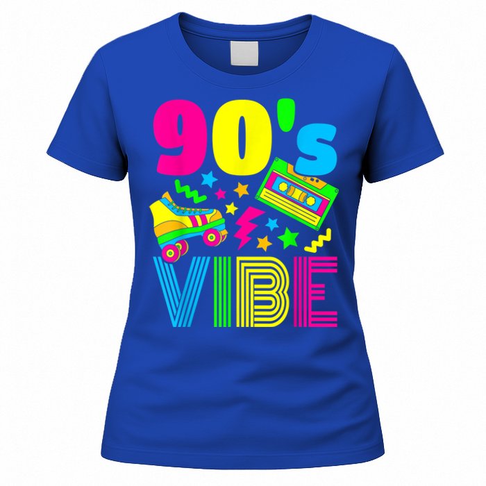 90s Vibe 1990s Fashion 90s Theme Outfit Nineties Theme Party Women's T-Shirt