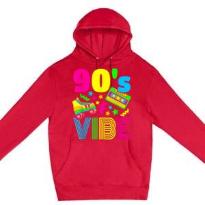 90s Vibe 1990s Fashion 90s Theme Outfit Nineties Theme Party Premium Pullover Hoodie