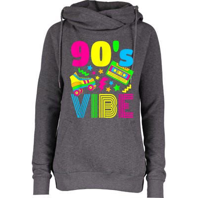 90s Vibe 1990s Fashion 90s Theme Outfit Nineties Theme Party Womens Funnel Neck Pullover Hood