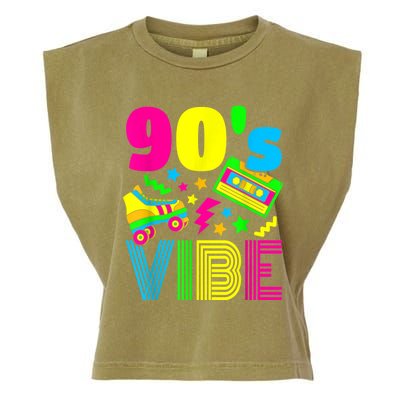 90s Vibe 1990s Fashion 90s Theme Outfit Nineties Theme Party Garment-Dyed Women's Muscle Tee