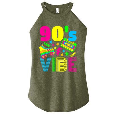 90s Vibe 1990s Fashion 90s Theme Outfit Nineties Theme Party Women's Perfect Tri Rocker Tank