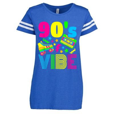 90s Vibe 1990s Fashion 90s Theme Outfit Nineties Theme Party Enza Ladies Jersey Football T-Shirt