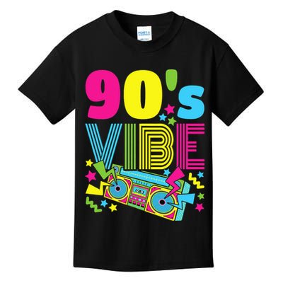 90s Vibe 1990s Fashion Nineties Theme Party 90s Theme Outfit Kids T-Shirt