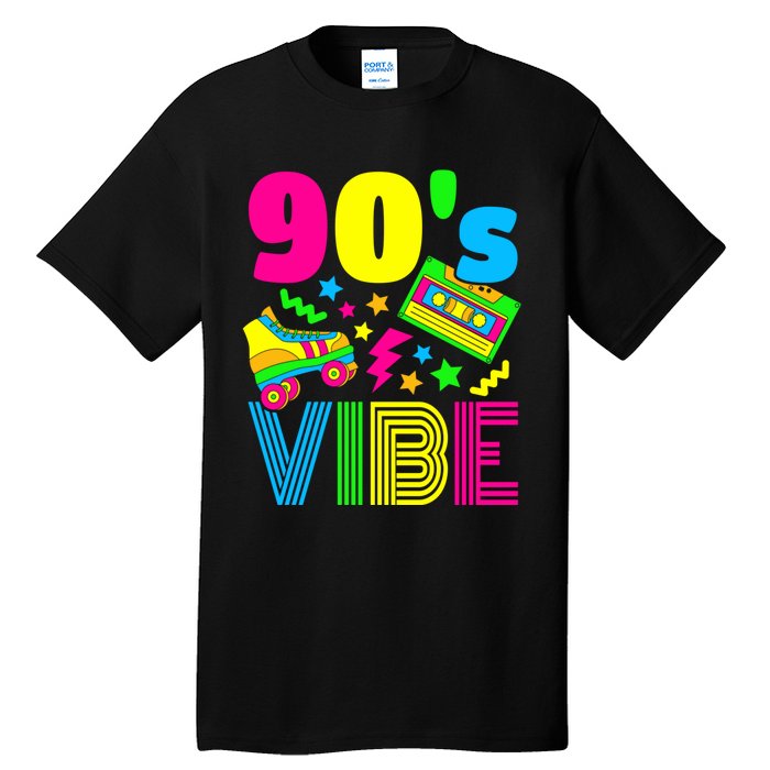 90s Vibe 1990s Fashion 90s Theme Outfit Nineties Theme Party Tall T-Shirt