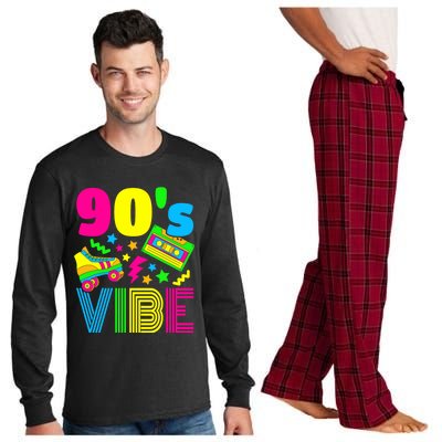 90s Vibe 1990s Fashion 90s Theme Outfit Nineties Theme Party Long Sleeve Pajama Set