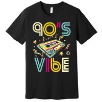 90s Vibe 90s Party Costume 90s Music Hip Hop Retro Premium T-Shirt