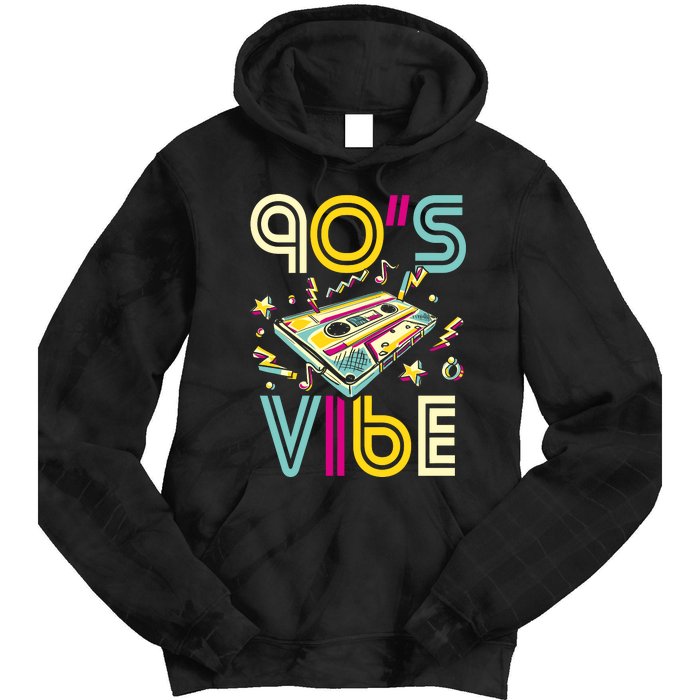 90s Vibe 90s Party Costume 90s Music Hip Hop Retro Tie Dye Hoodie