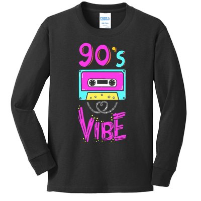 90S Vibe Kids Long Sleeve Shirt