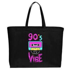 90S Vibe Cotton Canvas Jumbo Tote