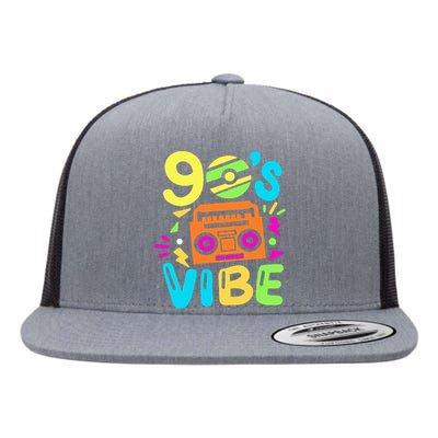 90s Vibe Flat Bill Trucker Hat