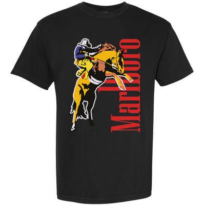 90s Vintage Cowboy Wild West Country Music Garment-Dyed Heavyweight T-Shirt