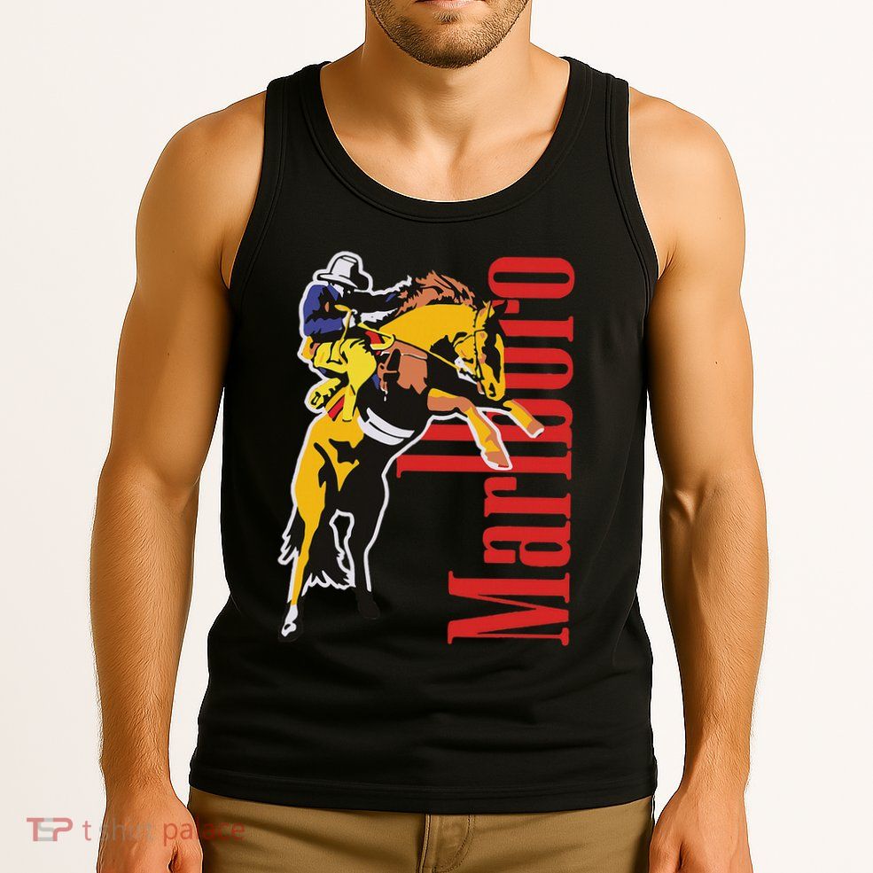 90s Vintage Cowboy Wild West Country Music Tank Top