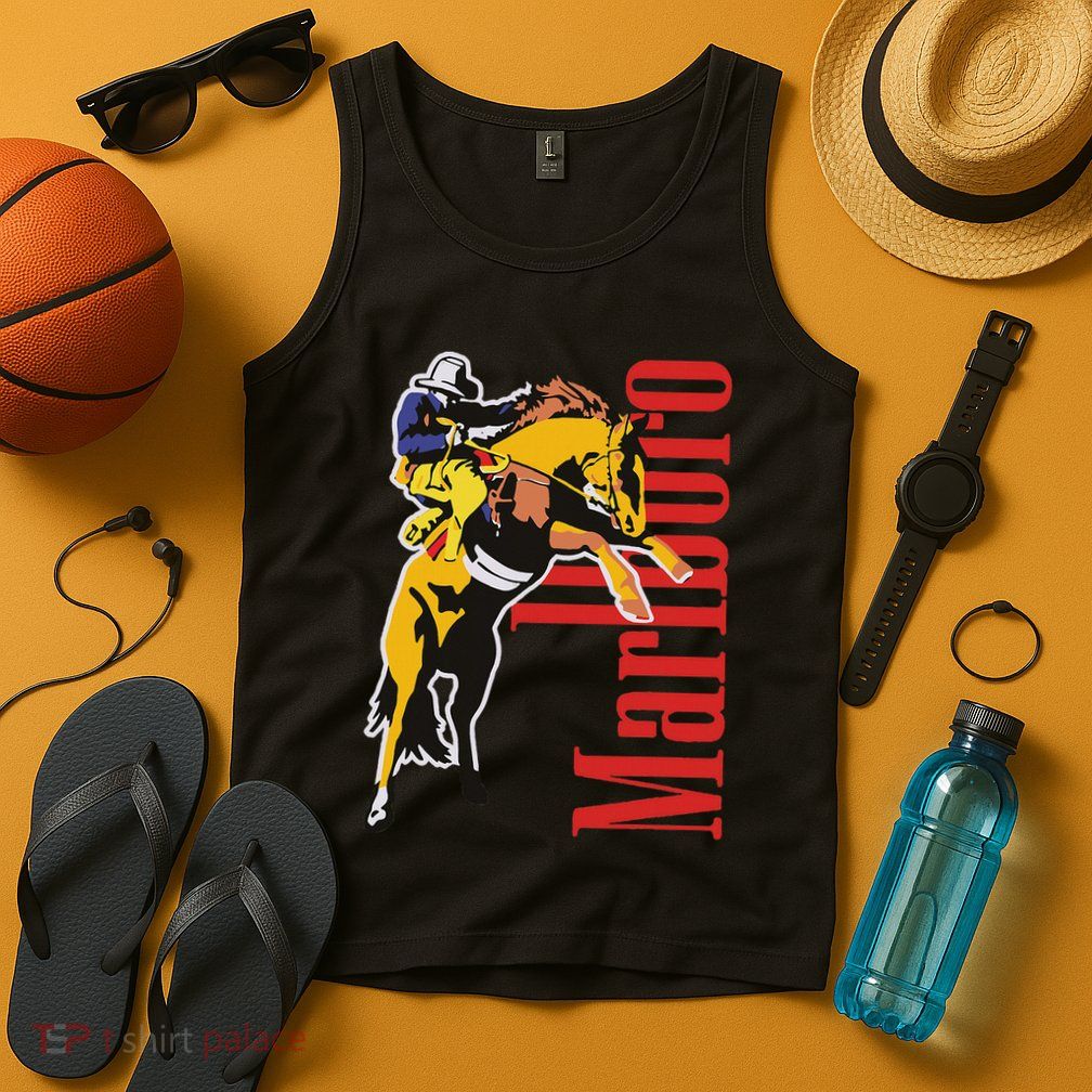 90s Vintage Cowboy Wild West Country Music Tank Top